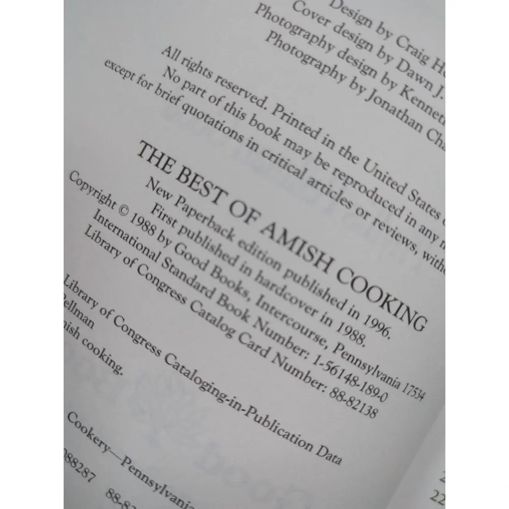 1996 The Best Of Amish Cooking Phyllis Pellman Good VTG Trade Paperback Cookbook